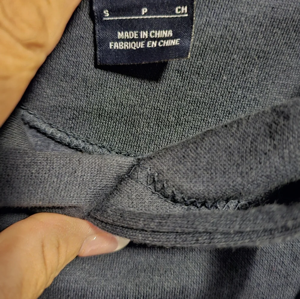 Nike Men's Dark Blue Hoodie Size S,  Very Good Condition